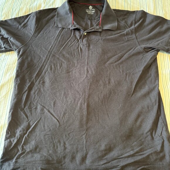 Men's Black Covington Polo XL Short Sleeve - Picture 1 of 3